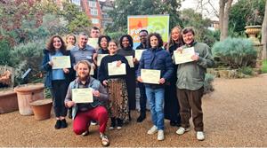 Future Gardeners 24 Graduation Group at Chelsea Physic Garden